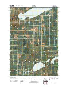Pelican Lake South Dakota Historical topographic map, 1:24000 scale, 7.5 X 7.5 Minute, Year 2012