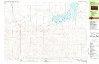 Phantom Lake South Dakota Historical topographic map, 1:25000 scale, 7.5 X 15 Minute, Year 1981