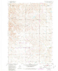 Philip Junction South Dakota Historical topographic map, 1:24000 scale, 7.5 X 7.5 Minute, Year 1953