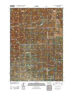 Philip Junction South Dakota Historical topographic map, 1:24000 scale, 7.5 X 7.5 Minute, Year 2012
