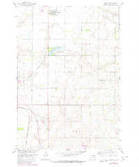 Piedmont South Dakota Historical topographic map, 1:24000 scale, 7.5 X 7.5 Minute, Year 1958