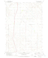 Pierre 3 NE South Dakota Historical topographic map, 1:24000 scale, 7.5 X 7.5 Minute, Year 1972