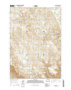 Plainview South Dakota Current topographic map, 1:24000 scale, 7.5 X 7.5 Minute, Year 2015