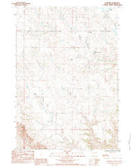 Plainview South Dakota Historical topographic map, 1:24000 scale, 7.5 X 7.5 Minute, Year 1983