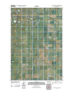 Plainview Colony NE South Dakota Historical topographic map, 1:24000 scale, 7.5 X 7.5 Minute, Year 2012