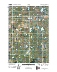 Plainview Colony NW South Dakota Historical topographic map, 1:24000 scale, 7.5 X 7.5 Minute, Year 2012
