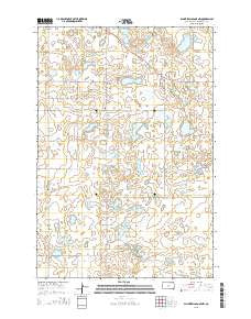 Plainview Colony NW South Dakota Current topographic map, 1:24000 scale, 7.5 X 7.5 Minute, Year 2015