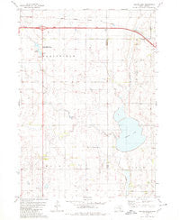 Platte Lake South Dakota Historical topographic map, 1:24000 scale, 7.5 X 7.5 Minute, Year 1979