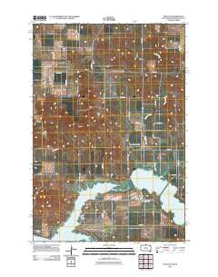 Pollock South Dakota Historical topographic map, 1:24000 scale, 7.5 X 7.5 Minute, Year 2011