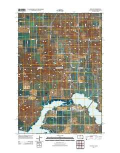 Pollock South Dakota Historical topographic map, 1:24000 scale, 7.5 X 7.5 Minute, Year 2012
