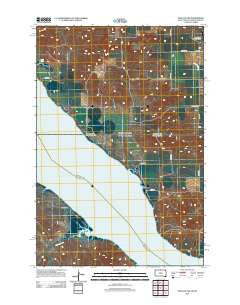 Pollock NW South Dakota Historical topographic map, 1:24000 scale, 7.5 X 7.5 Minute, Year 2012