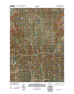 Potato Creek South Dakota Historical topographic map, 1:24000 scale, 7.5 X 7.5 Minute, Year 2012