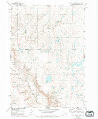 Prairie Center School South Dakota Historical topographic map, 1:24000 scale, 7.5 X 7.5 Minute, Year 1973