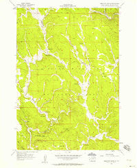 Preacher Spring South Dakota Historical topographic map, 1:24000 scale, 7.5 X 7.5 Minute, Year 1956