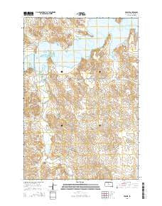 Promise South Dakota Current topographic map, 1:24000 scale, 7.5 X 7.5 Minute, Year 2015