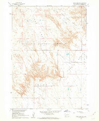 Quinn Table SE South Dakota Historical topographic map, 1:24000 scale, 7.5 X 7.5 Minute, Year 1960