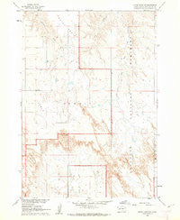Quinn Table SW South Dakota Historical topographic map, 1:24000 scale, 7.5 X 7.5 Minute, Year 1960