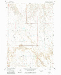 Quinn Table SW South Dakota Historical topographic map, 1:24000 scale, 7.5 X 7.5 Minute, Year 1960