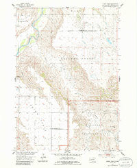 Quinn Table South Dakota Historical topographic map, 1:24000 scale, 7.5 X 7.5 Minute, Year 1954