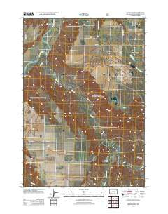 Quinn Table South Dakota Historical topographic map, 1:24000 scale, 7.5 X 7.5 Minute, Year 2012
