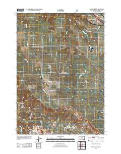 Quinn Table NE South Dakota Historical topographic map, 1:24000 scale, 7.5 X 7.5 Minute, Year 2012