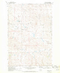 Ralph SW South Dakota Historical topographic map, 1:24000 scale, 7.5 X 7.5 Minute, Year 1968