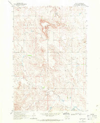Ralph South Dakota Historical topographic map, 1:24000 scale, 7.5 X 7.5 Minute, Year 1968
