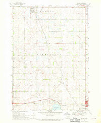 Ramona South Dakota Historical topographic map, 1:24000 scale, 7.5 X 7.5 Minute, Year 1968