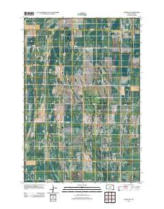 Randolph South Dakota Historical topographic map, 1:24000 scale, 7.5 X 7.5 Minute, Year 2012