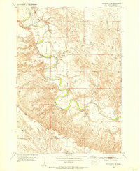Rapid City 1 NE South Dakota Historical topographic map, 1:24000 scale, 7.5 X 7.5 Minute, Year 1953