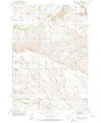 Rapid City 1 NW South Dakota Historical topographic map, 1:24000 scale, 7.5 X 7.5 Minute, Year 1953