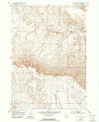 Rapid City 1 SE South Dakota Historical topographic map, 1:24000 scale, 7.5 X 7.5 Minute, Year 1953