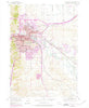 Rapid City East South Dakota Historical topographic map, 1:24000 scale, 7.5 X 7.5 Minute, Year 1953