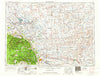 Rapid City South Dakota Historical topographic map, 1:250000 scale, 1 X 2 Degree, Year 1953