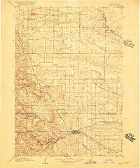 Rapid South Dakota Historical topographic map, 1:125000 scale, 30 X 30 Minute, Year 1898