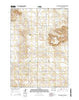 Rattlesnake Butte West South Dakota Current topographic map, 1:24000 scale, 7.5 X 7.5 Minute, Year 2015