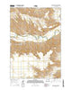 Rattlesnake Lake SE South Dakota Current topographic map, 1:24000 scale, 7.5 X 7.5 Minute, Year 2015