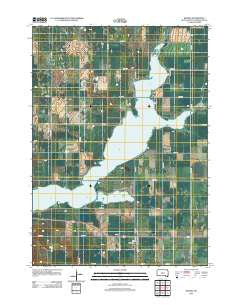 Ravinia South Dakota Historical topographic map, 1:24000 scale, 7.5 X 7.5 Minute, Year 2012