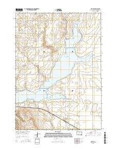 Ravinia South Dakota Current topographic map, 1:24000 scale, 7.5 X 7.5 Minute, Year 2015