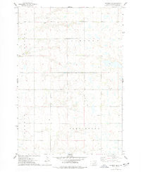 Raymond SE South Dakota Historical topographic map, 1:24000 scale, 7.5 X 7.5 Minute, Year 1973
