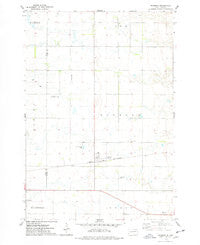 Raymond South Dakota Historical topographic map, 1:24000 scale, 7.5 X 7.5 Minute, Year 1973