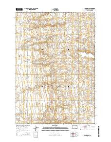 Raymond SE South Dakota Current topographic map, 1:24000 scale, 7.5 X 7.5 Minute, Year 2015