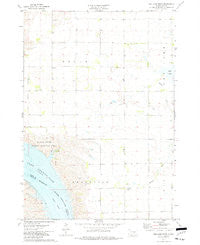 Red Lake West South Dakota Historical topographic map, 1:24000 scale, 7.5 X 7.5 Minute, Year 1974