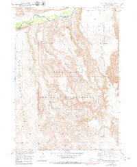 Red Shirt SW South Dakota Historical topographic map, 1:24000 scale, 7.5 X 7.5 Minute, Year 1951