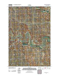 Red Elm NE South Dakota Historical topographic map, 1:24000 scale, 7.5 X 7.5 Minute, Year 2012