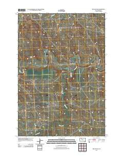 Red Elm NW South Dakota Historical topographic map, 1:24000 scale, 7.5 X 7.5 Minute, Year 2012
