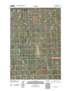 Red Elm SW South Dakota Historical topographic map, 1:24000 scale, 7.5 X 7.5 Minute, Year 2012