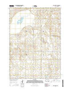 Red Lake East South Dakota Current topographic map, 1:24000 scale, 7.5 X 7.5 Minute, Year 2015