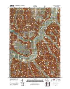 Red Shirt NE South Dakota Historical topographic map, 1:24000 scale, 7.5 X 7.5 Minute, Year 2012