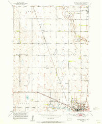 Redfield North South Dakota Historical topographic map, 1:24000 scale, 7.5 X 7.5 Minute, Year 1953